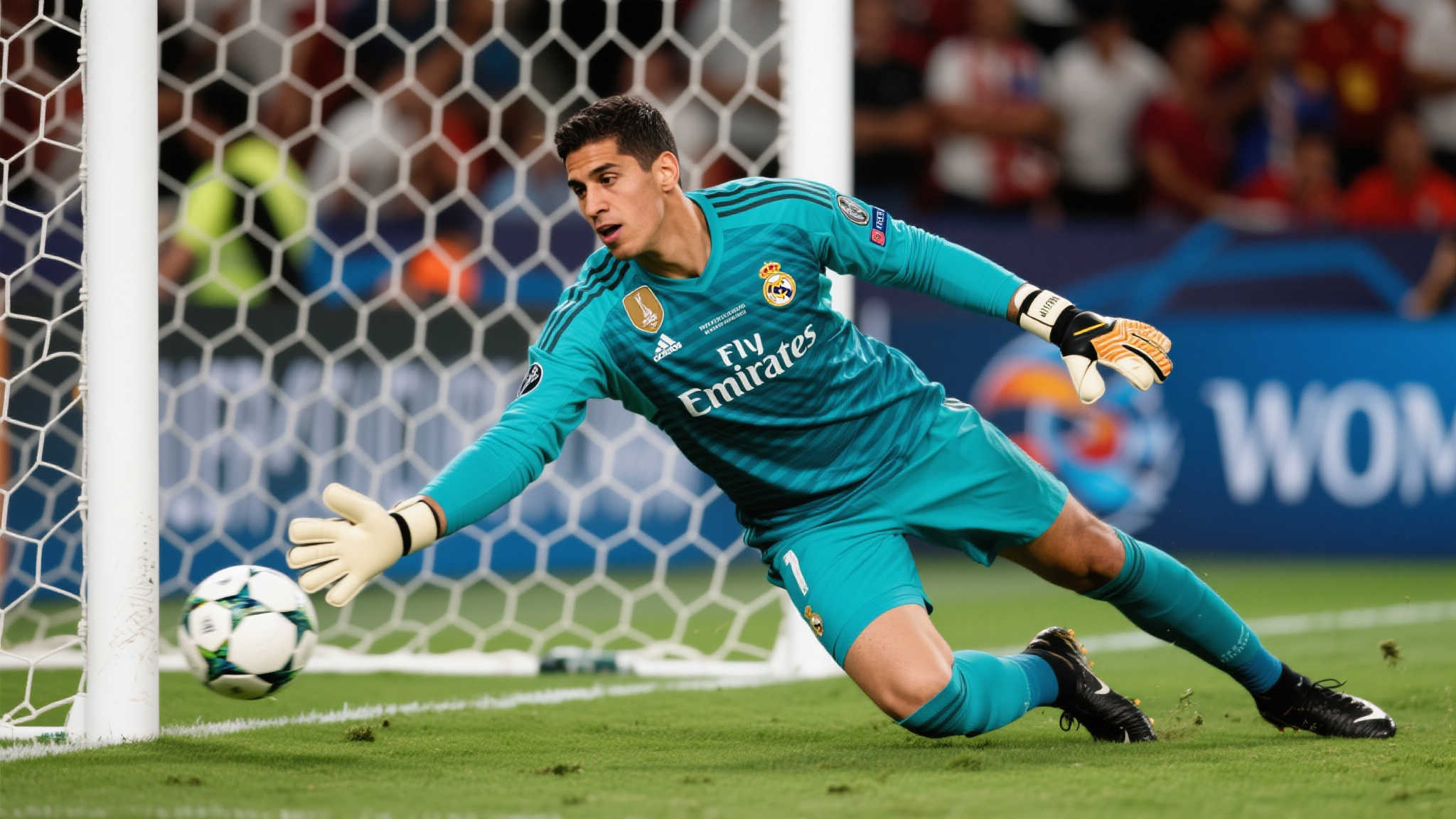 库尔图瓦本届世俱杯单场十次扑救，成就稳健表现